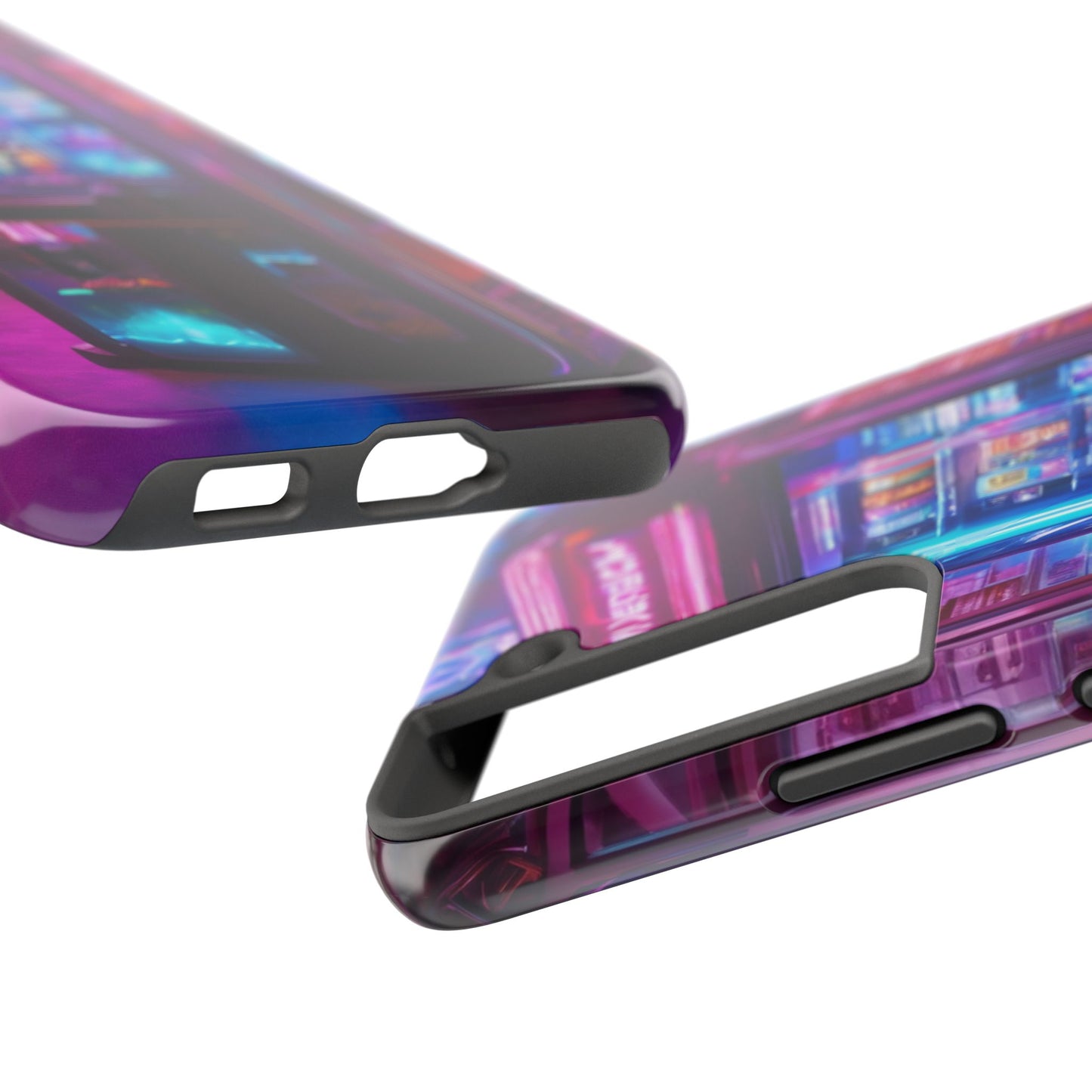 Tough Phone Case with TPU Shell - Impact-Resistant, Glossy Finish