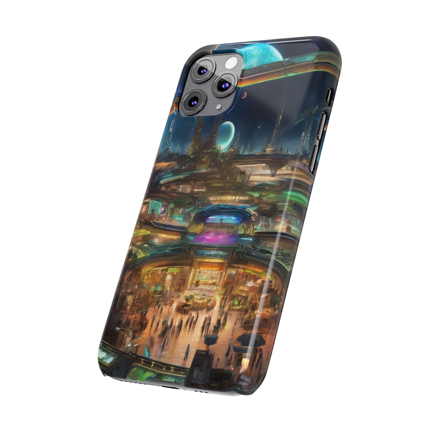 Ultra-Slim Lexan Phone Case for iPhone 16 – Glossy Finish