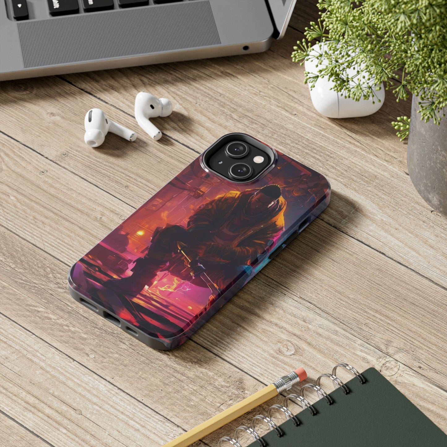 Tough Phone Case - Shockproof TPU & PC Shell for iPhone & Samsung