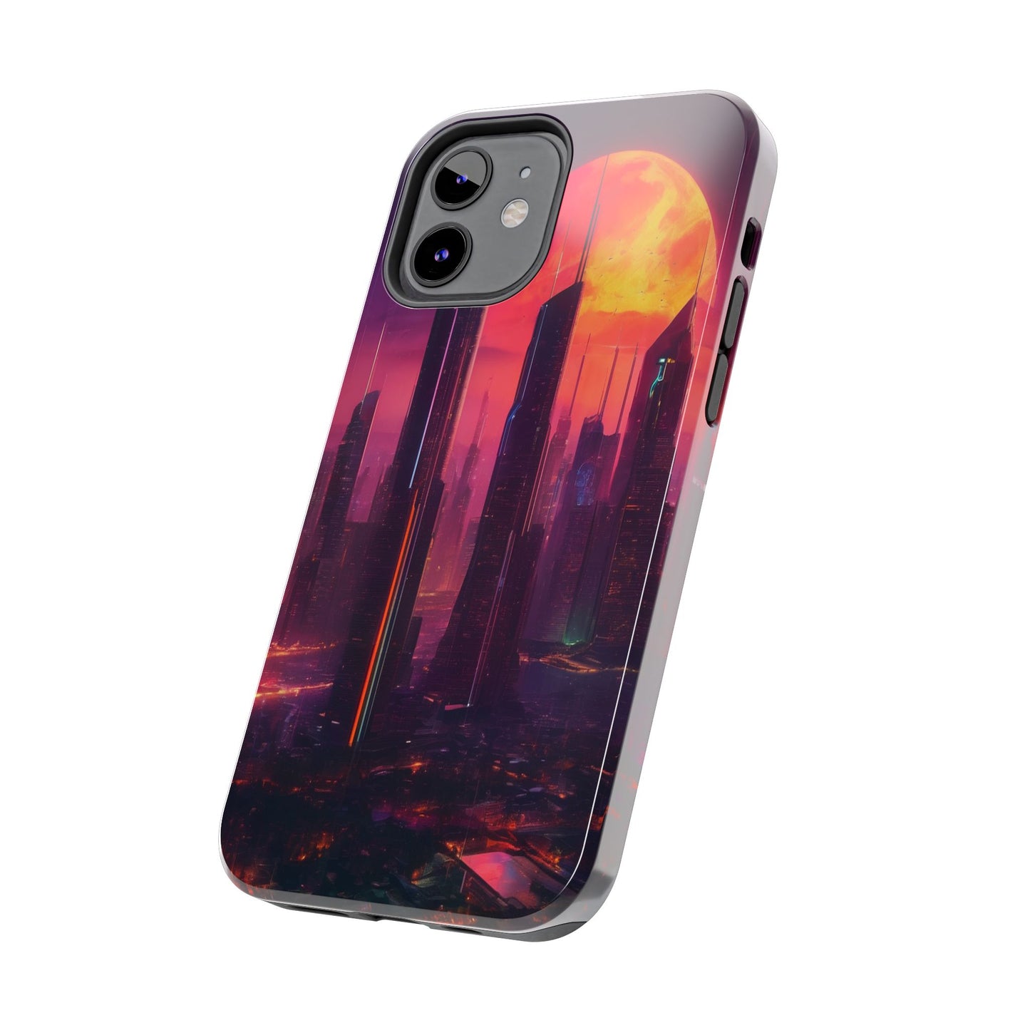 Tough Phone Case: Shockproof 2-Piece TPU/PC Shell