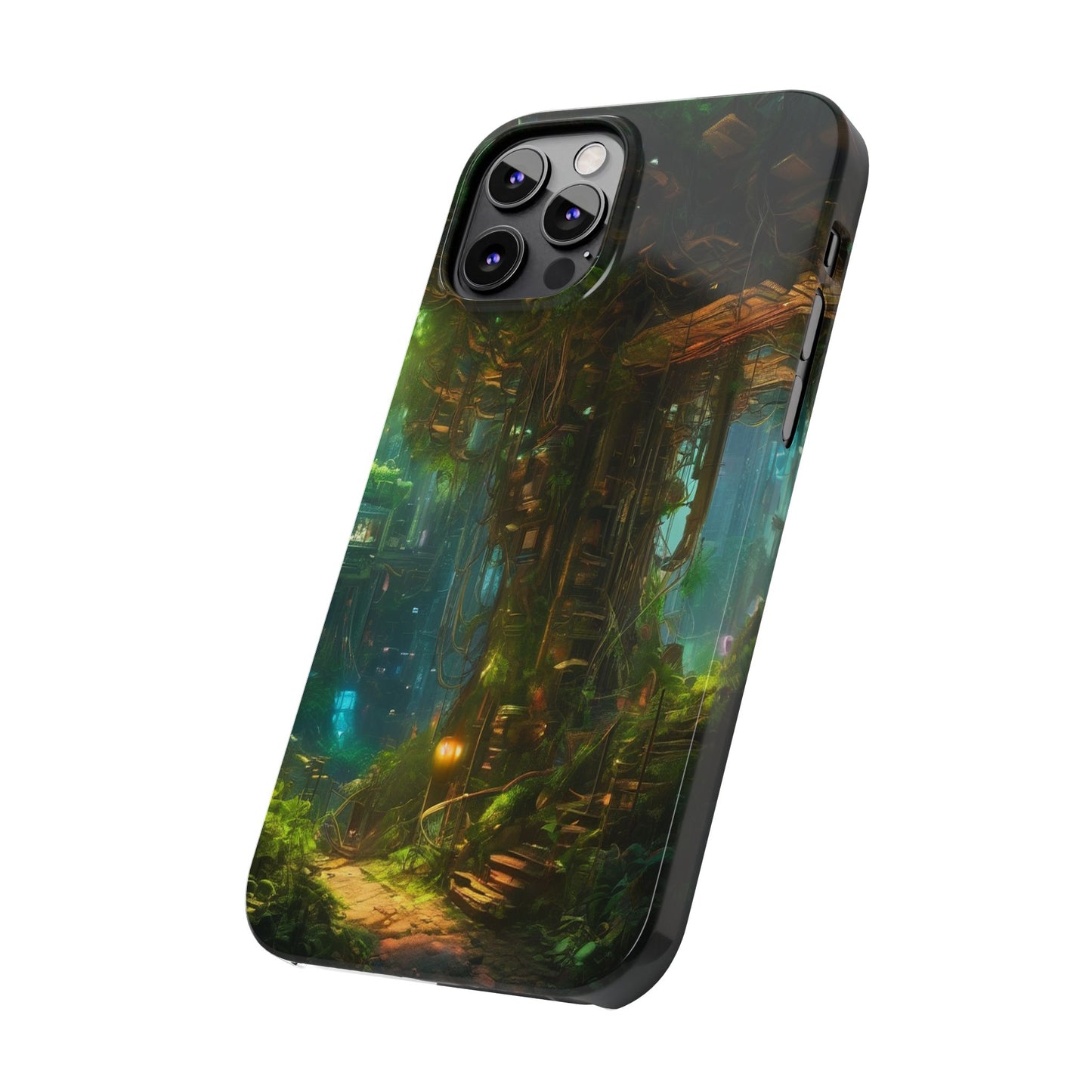 Neon Slim Phone Case for iPhone 16 Glossy Lexan