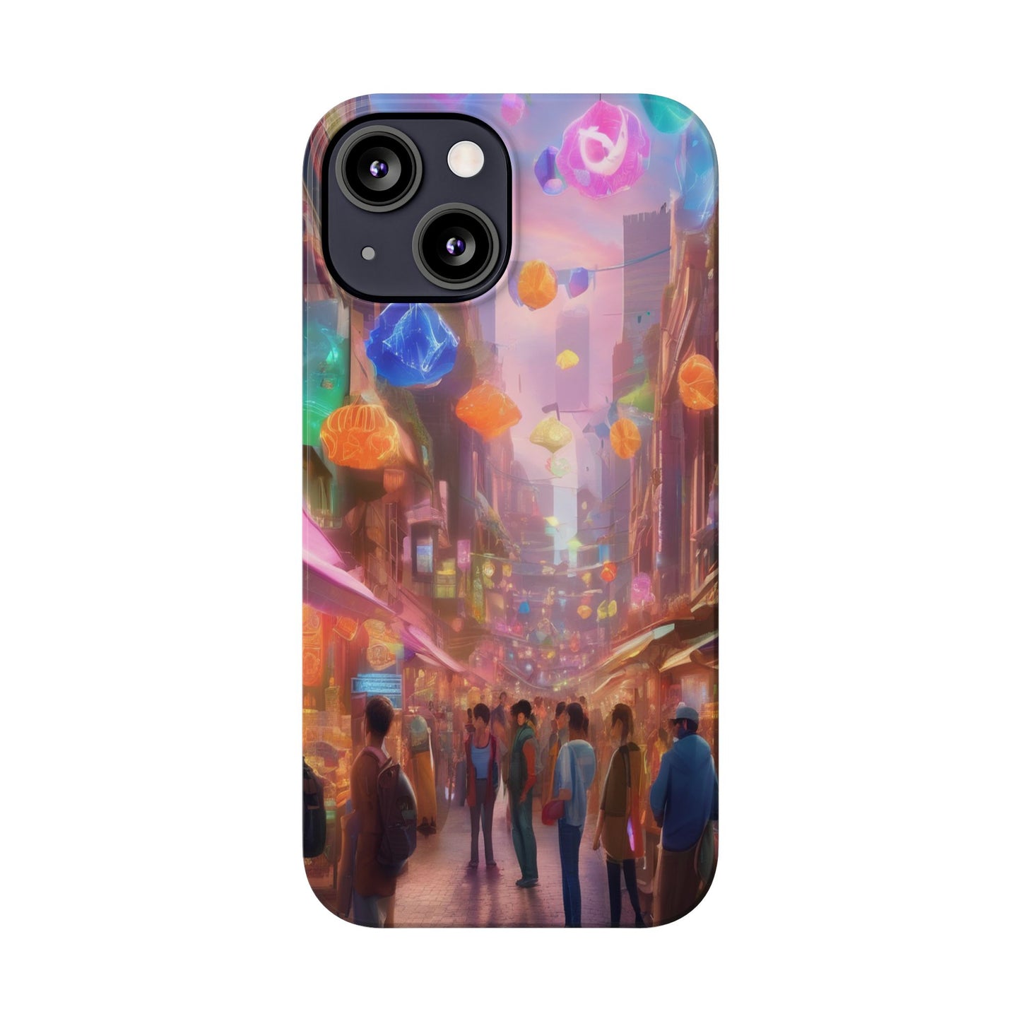 Ultra-Slim Glossy iPhone 16 Phone Case