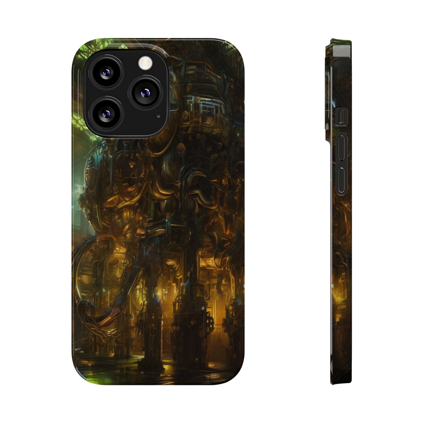 Slim Phone Case for iPhone 16 - Glossy Ultra-Thin Polycarbonate