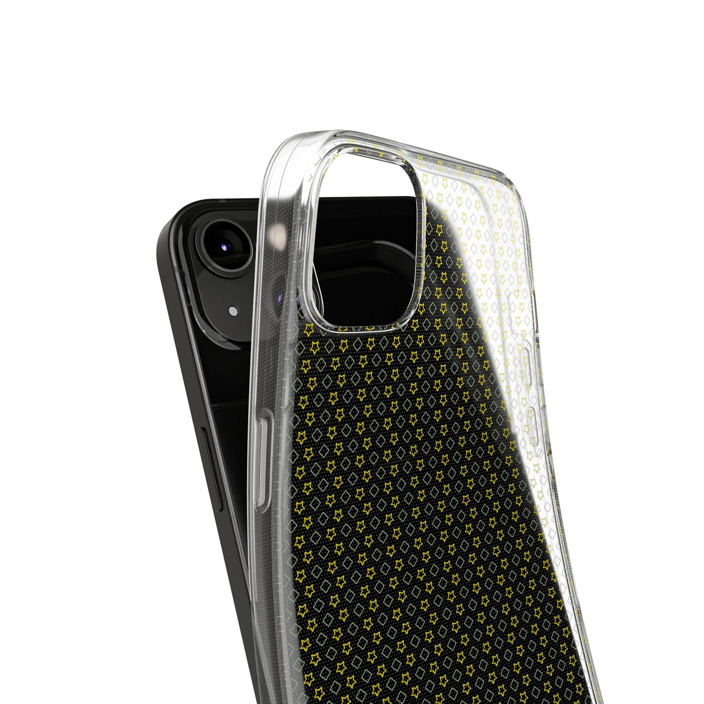 Clear Silicone Phone Case Slim Durable Open-Port Design