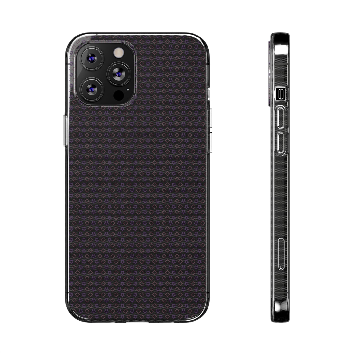 Clear Silicone Phone Case - Slim, Durable, Open-Port Design