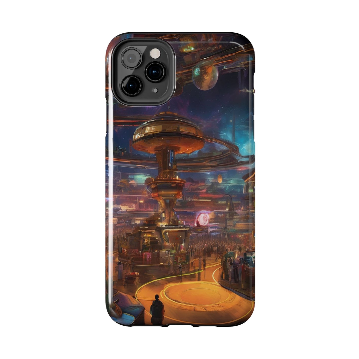 Tough Phone Case - 2-Piece Impact-Resistant Glossy Shield