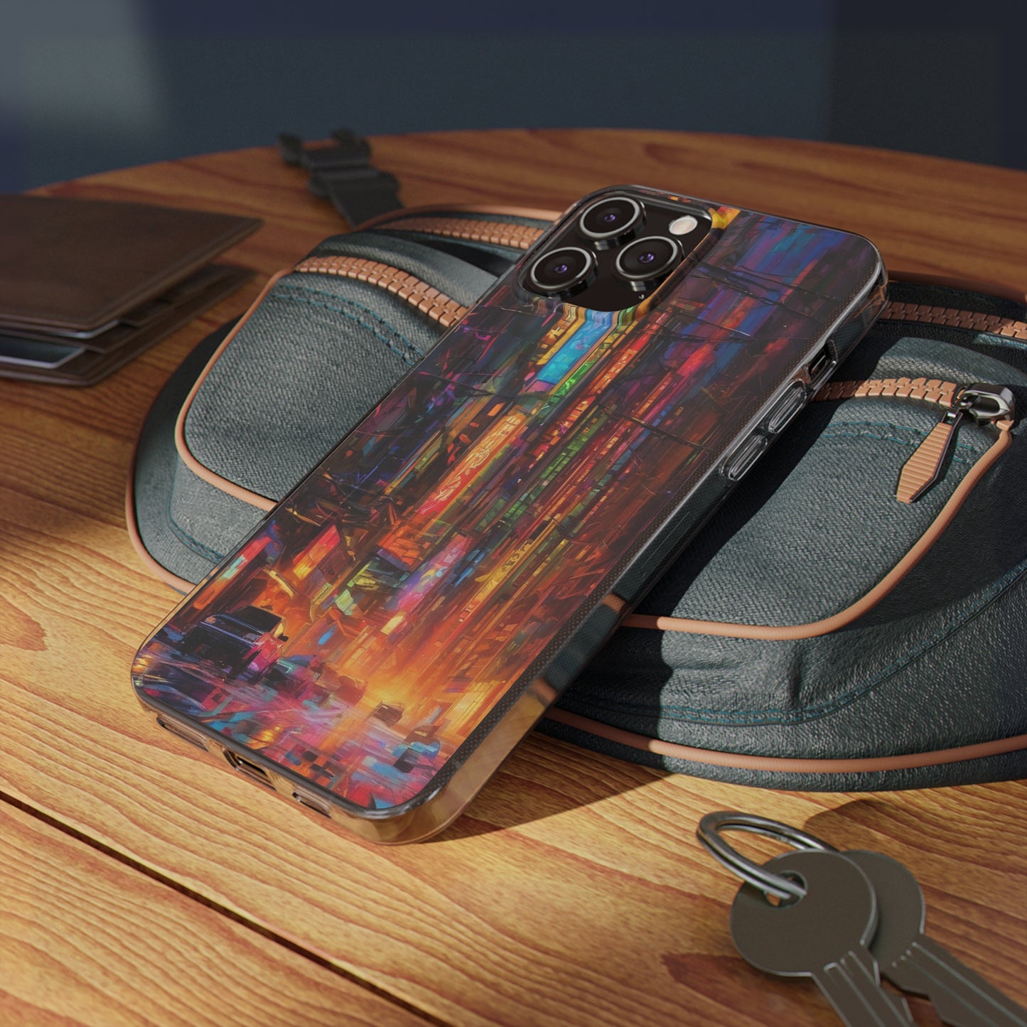 Clear Silicone Phone Case - Slim, Durable, Open-Port Design