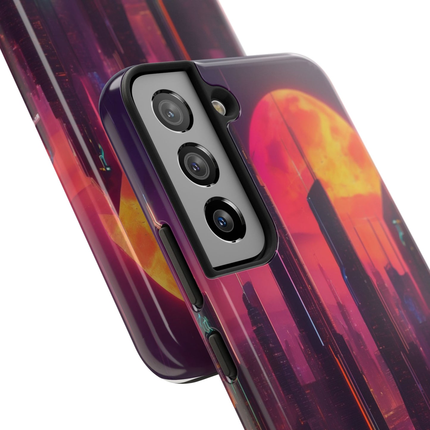 Tough Phone Case: Shockproof 2-Piece TPU/PC Shell