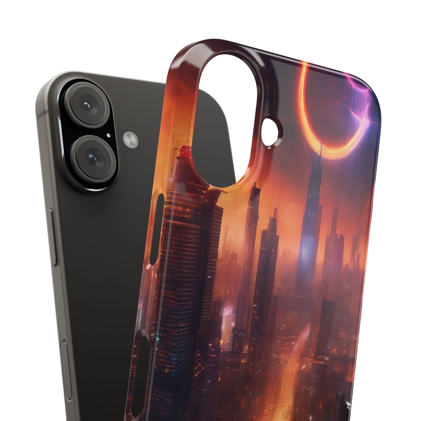 iPhone 16 Phone Case - Slim Lexan, Glossy Finish