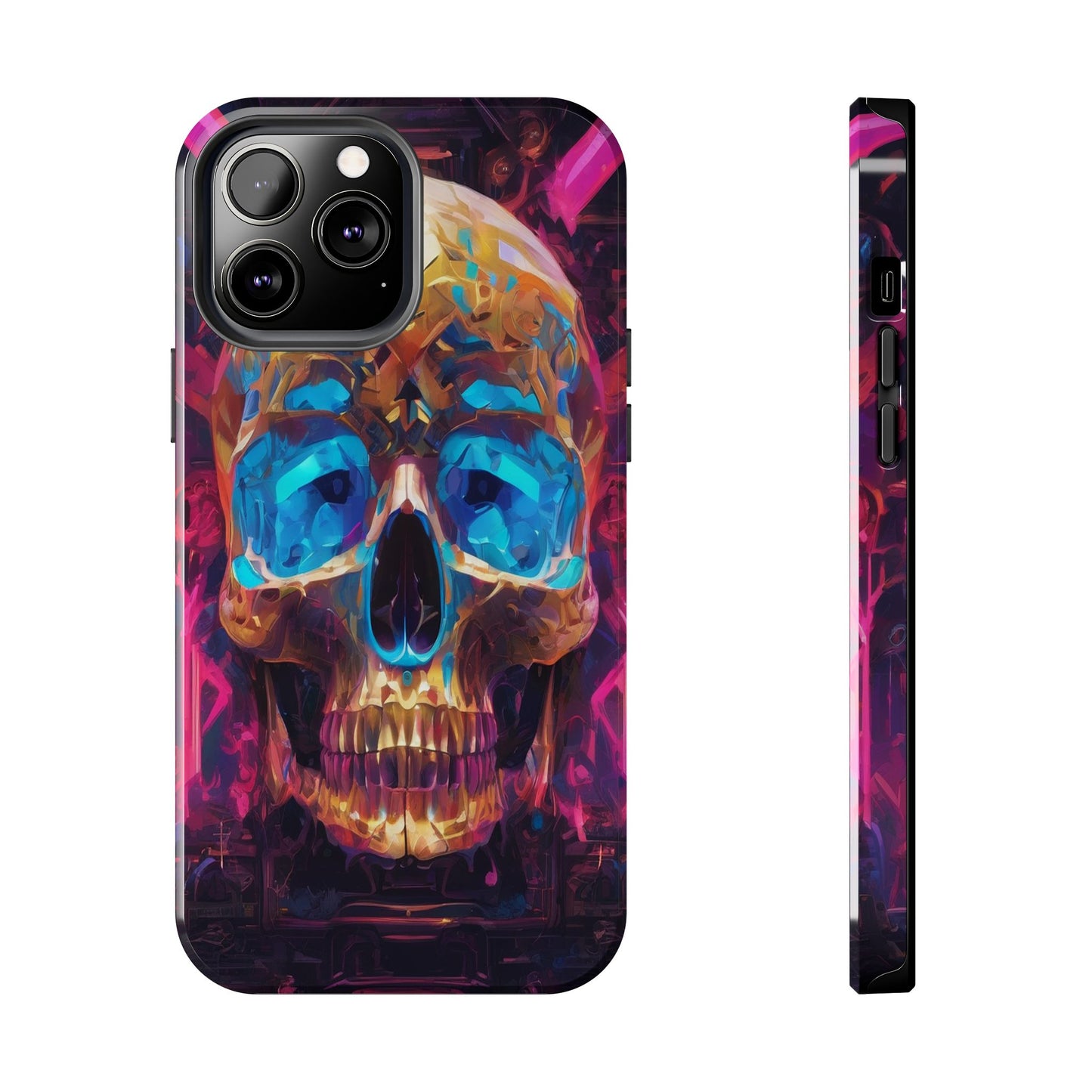 Rugged Phone Case - Impact-Resistant, Glossy Polycarbonate