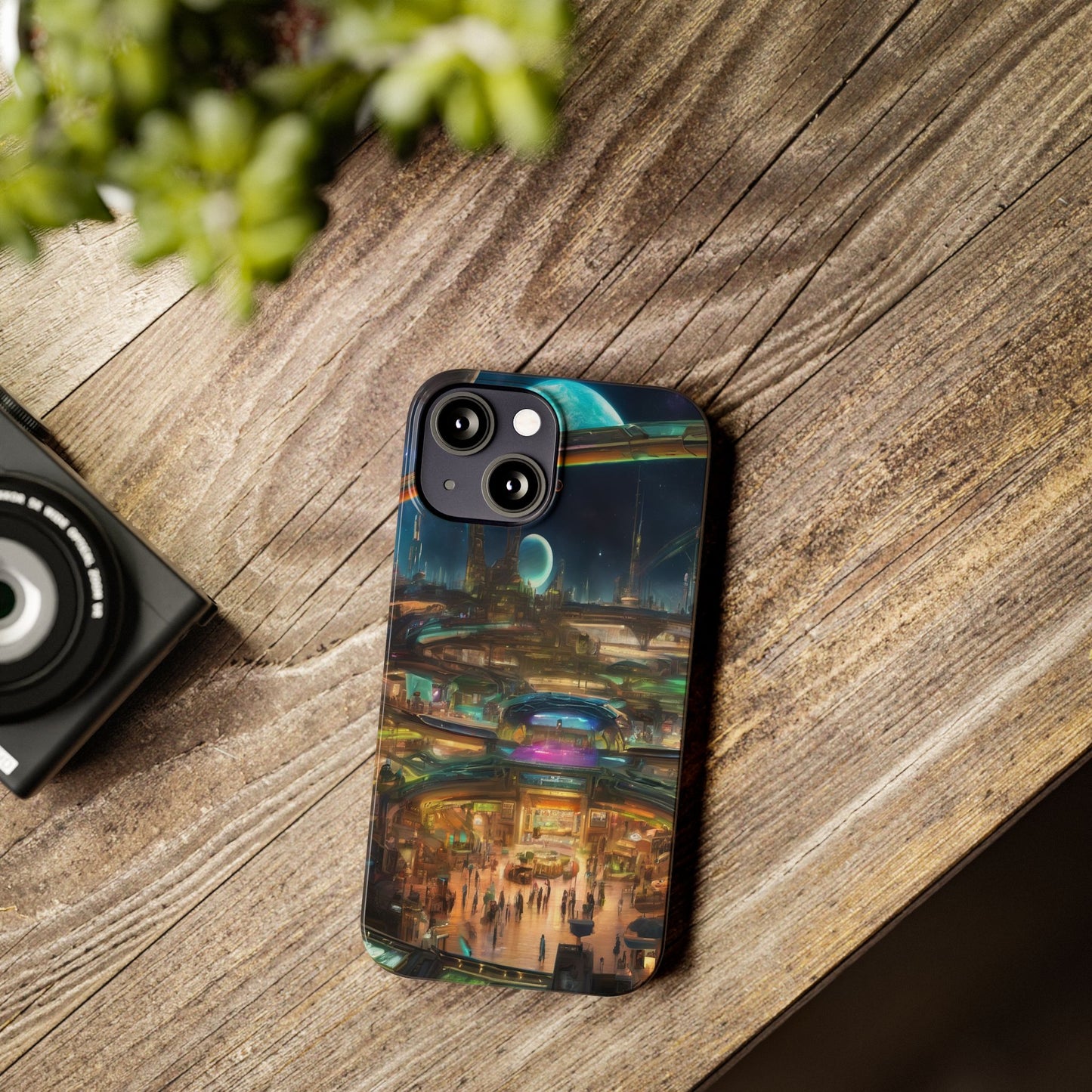 Ultra-Slim Lexan Phone Case for iPhone 16 – Glossy Finish