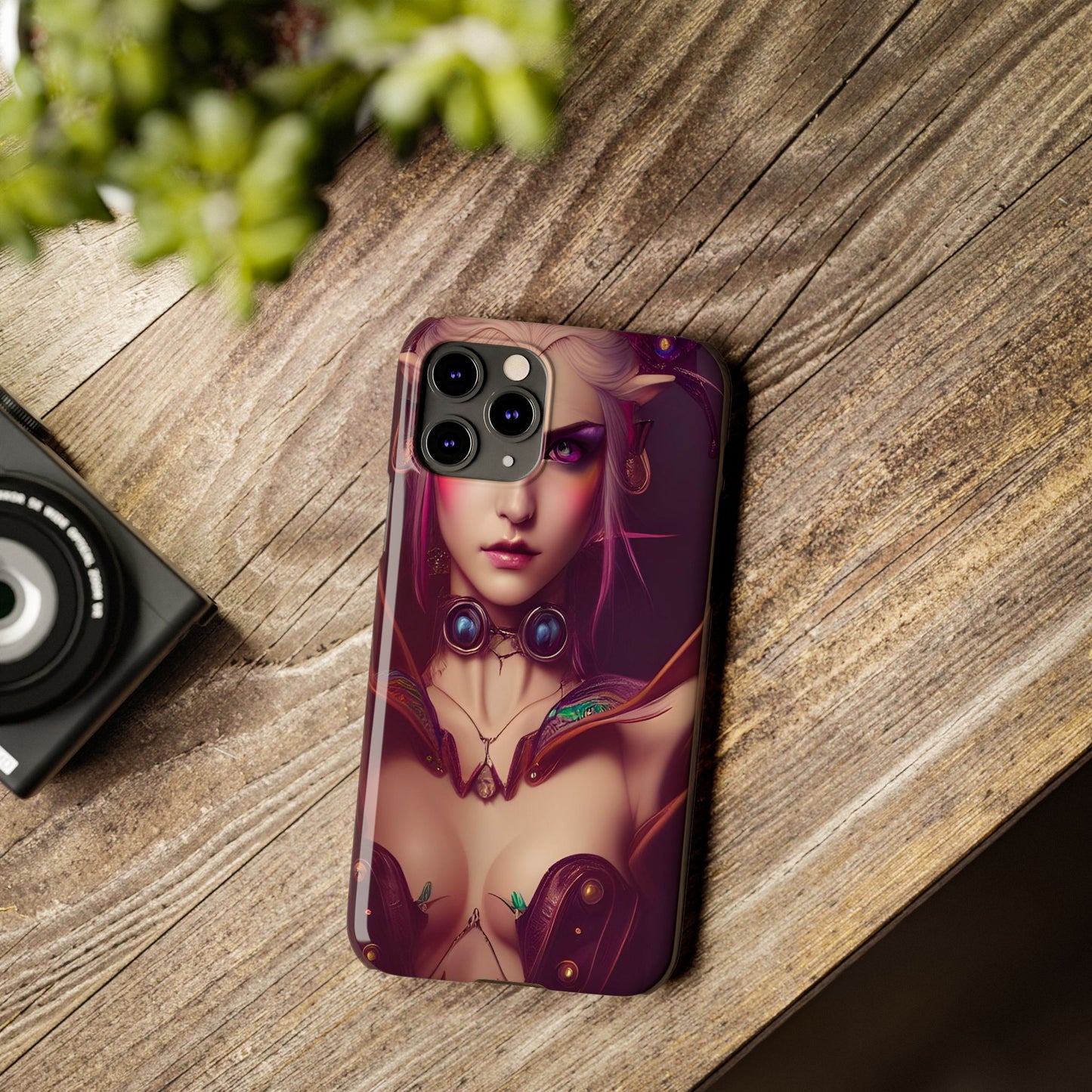 Neon Slim Phone Case for iPhone 16 | Glossy Lexan Finish