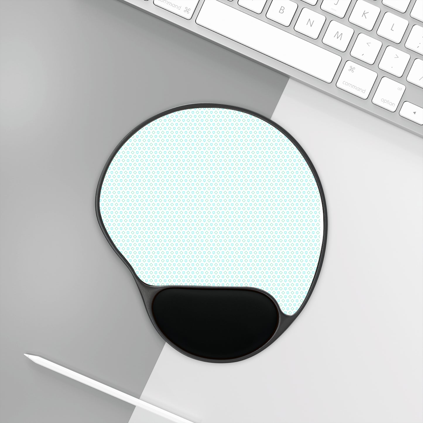 Foot-Shaped Ergonomic Mouse Pad with Memory Foam Wrist Rest