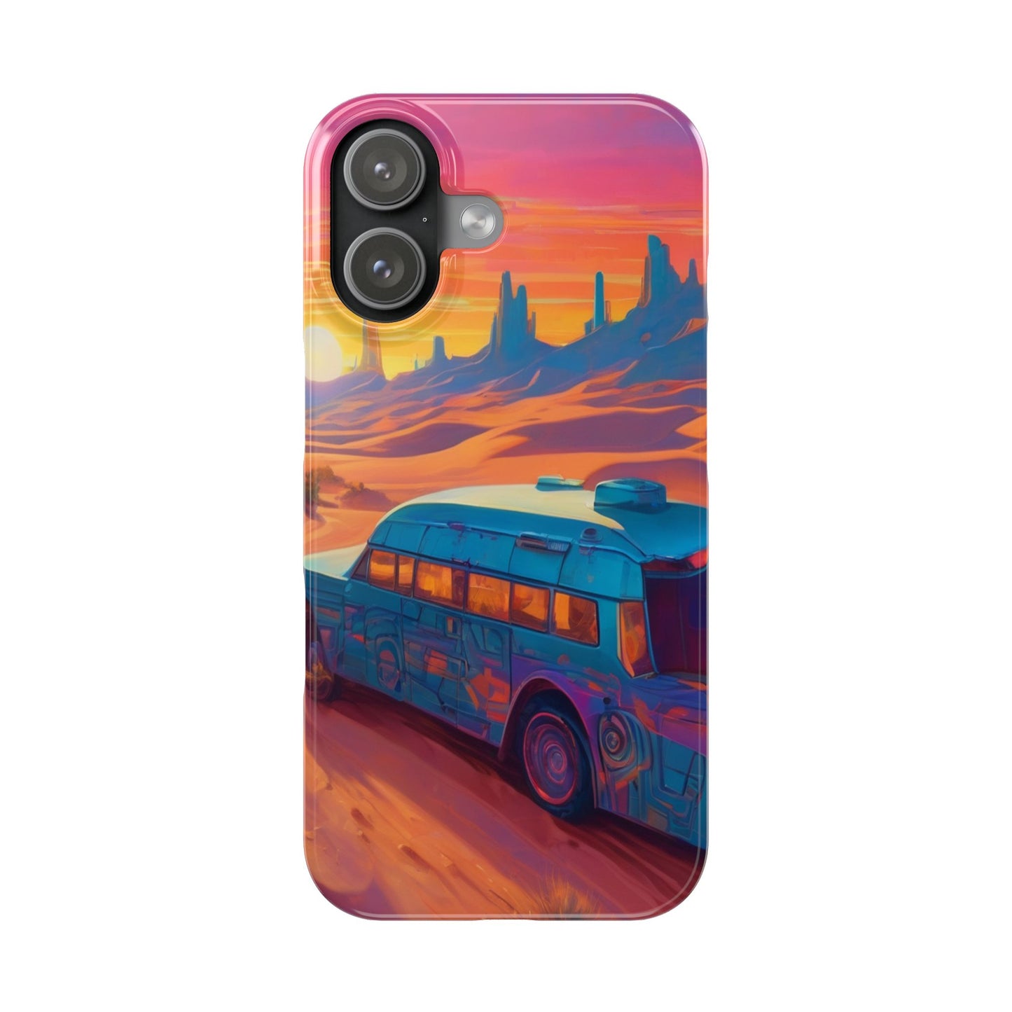 Slim Lexan Phone Case for iPhone 16 - Glossy & Ultra-Slim