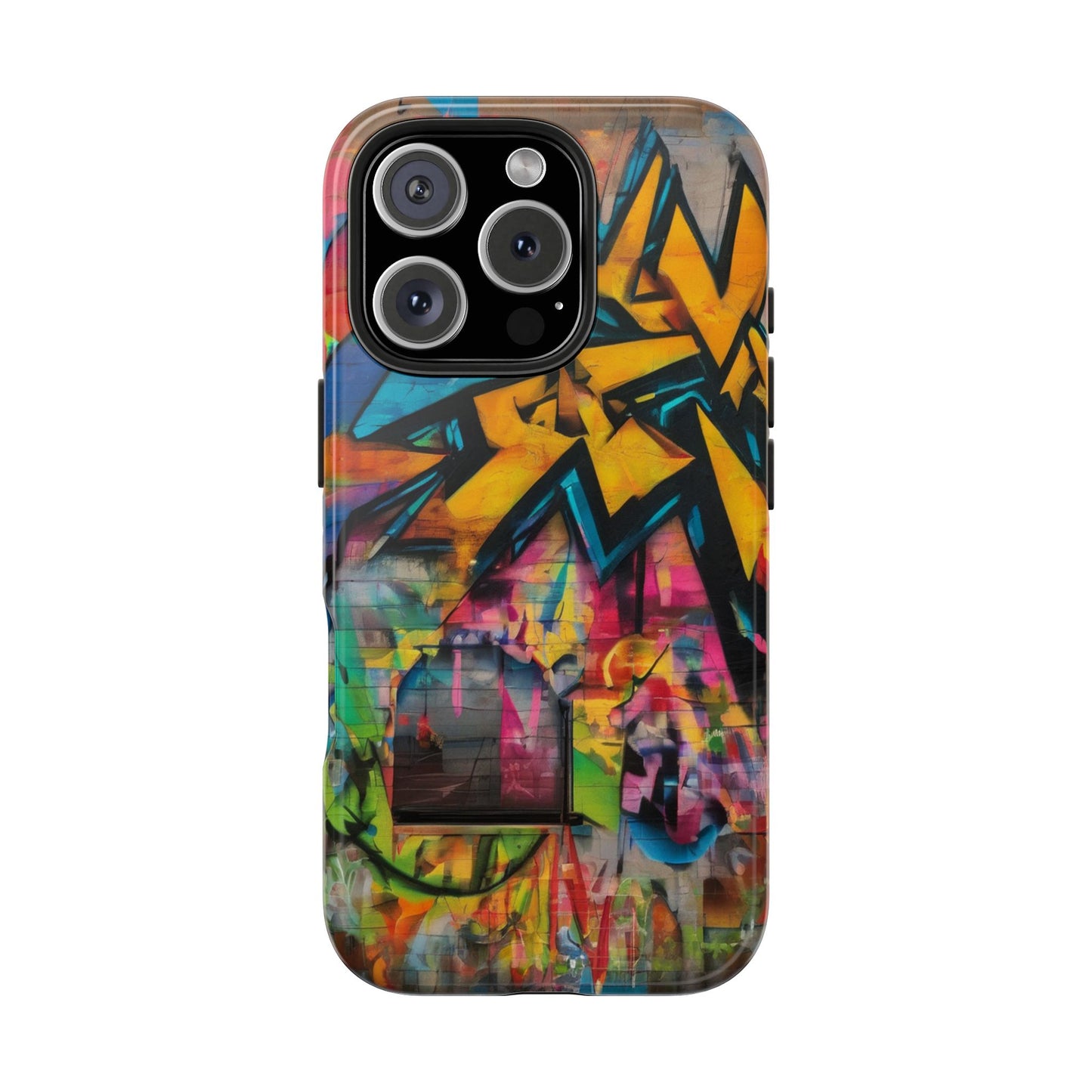 Rugged Phone Case - Impact-Resistant, Glossy Finish