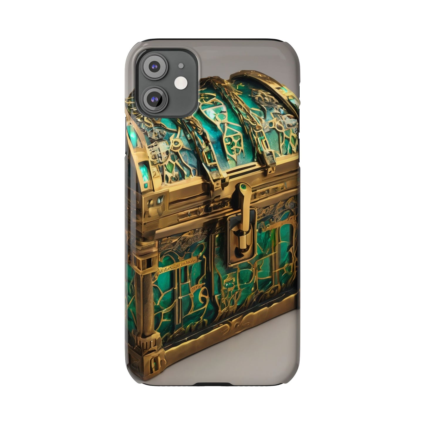 iPhone 16 Slim Phone Case: Glossy Lexan, Ultra-Slim