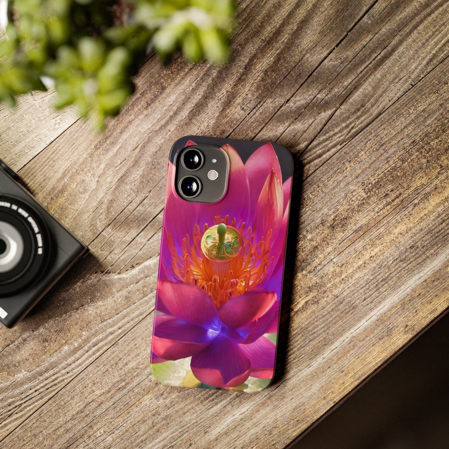 Slim Phone Case for iPhone 16 - Glossy Lexan, Ultra-Thin