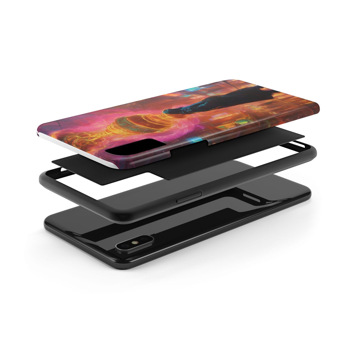 Tough Phone Case - 2-Piece, Impact-Resistant TPU Shell