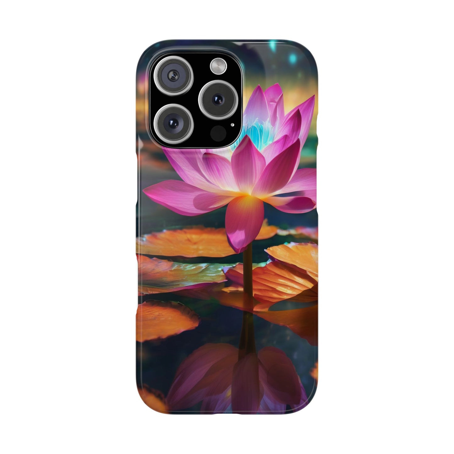Slim Glossy Polycarbonate Phone Case for iPhone 16
