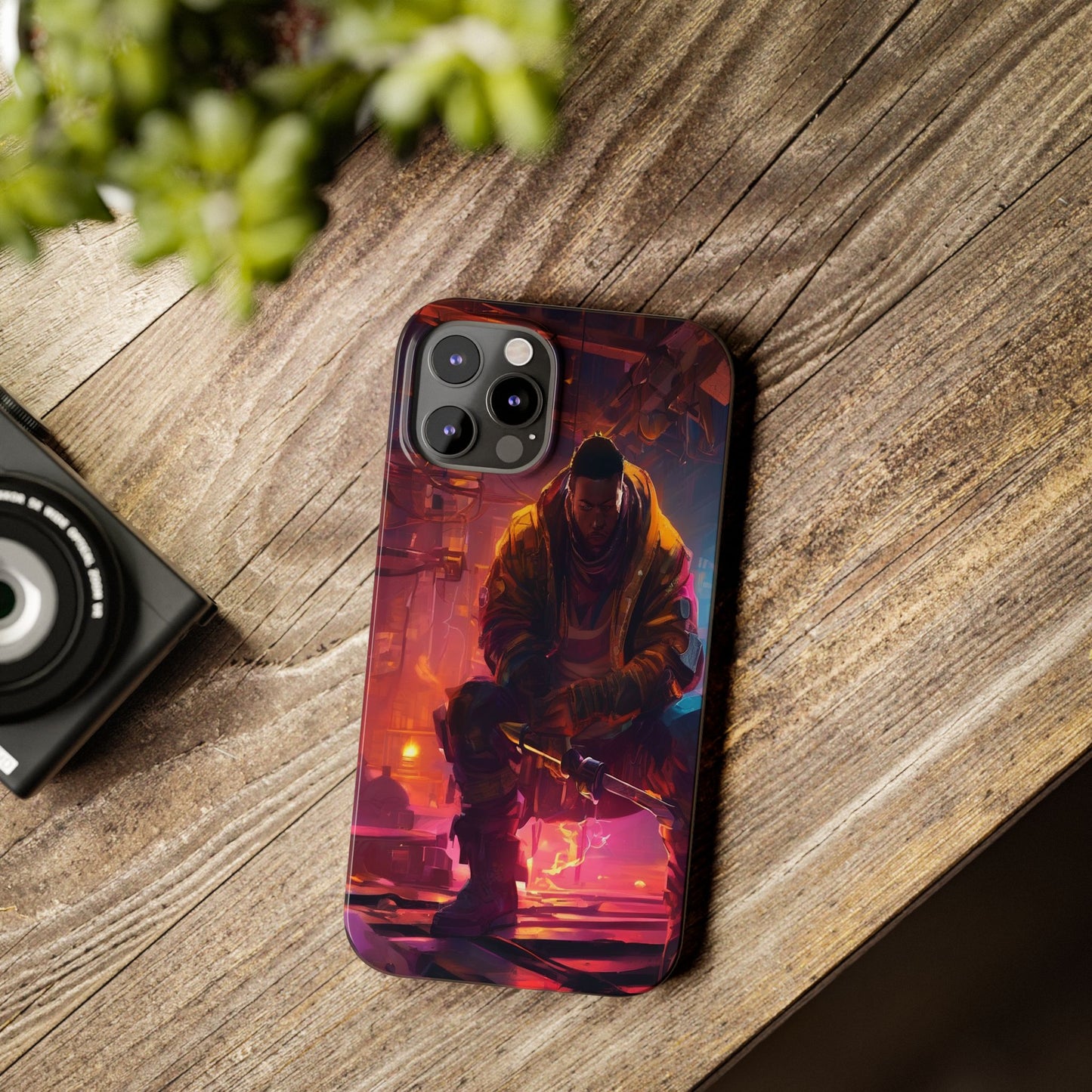 Slim Phone Case for iPhone 16 - Ultra-Thin, Glossy PC