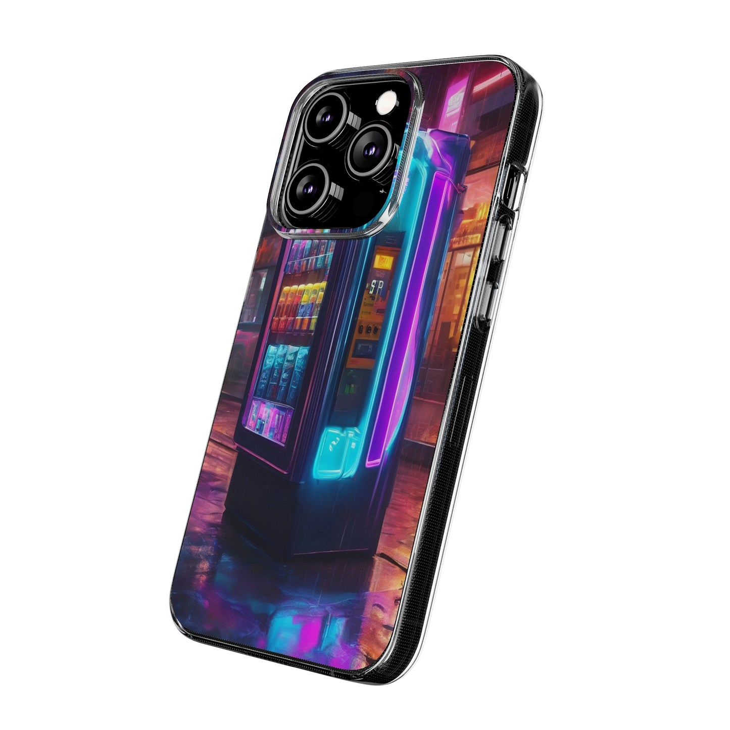 Clear Silicone Phone Case - Slim, Flexible with Open Ports