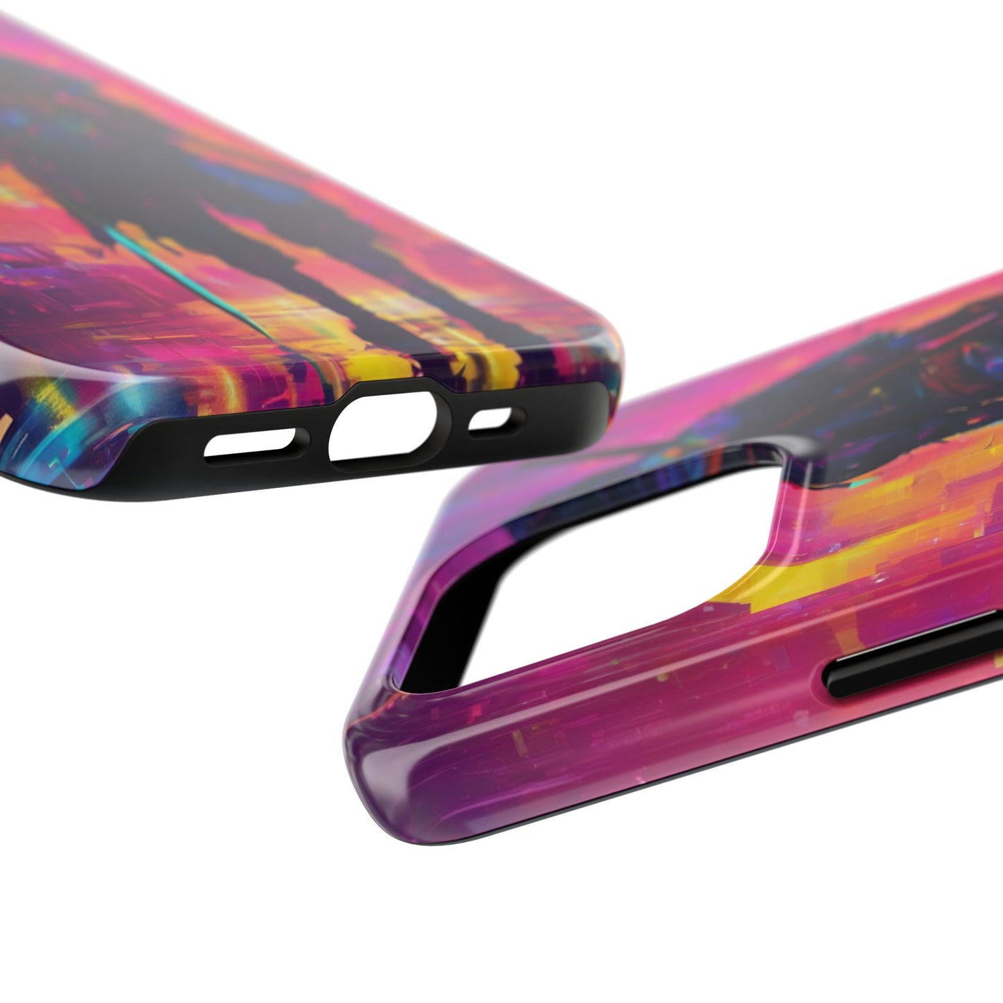 Rugged Phone Case - Impact-Resistant TPU/PC, iPhone & Samsung