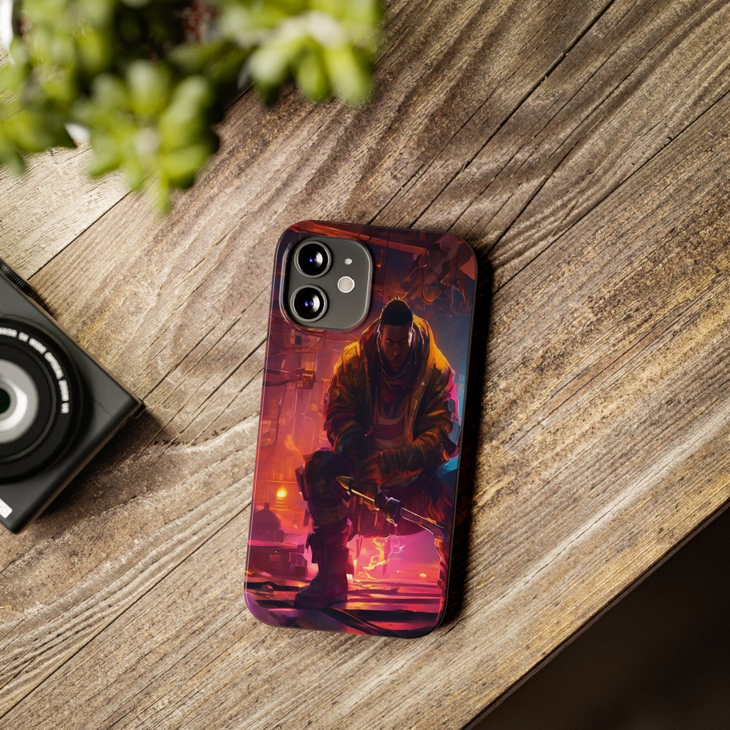 Slim Phone Case for iPhone 16 - Ultra-Thin, Glossy PC
