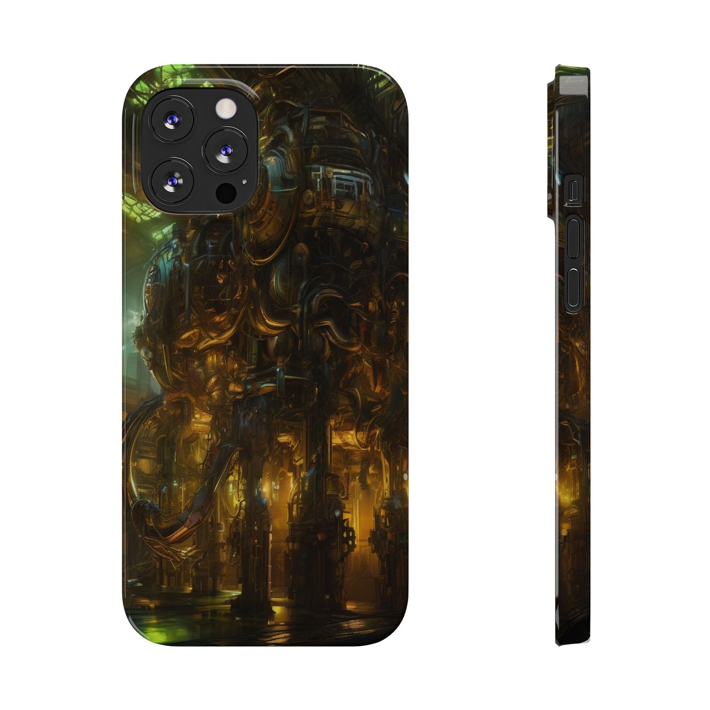 Slim Phone Case for iPhone 16 - Glossy Ultra-Thin Polycarbonate