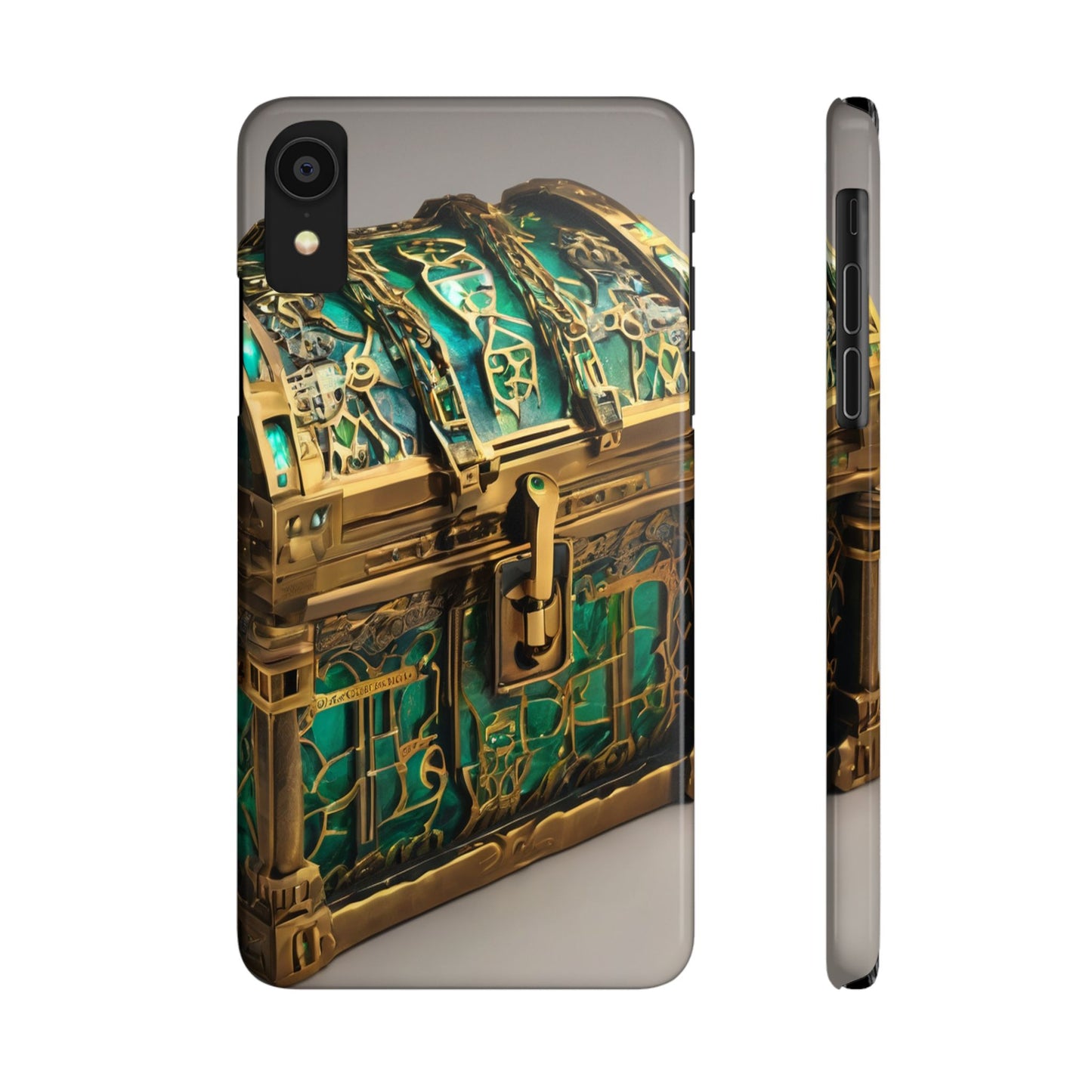 iPhone 16 Slim Phone Case: Glossy Lexan, Ultra-Slim