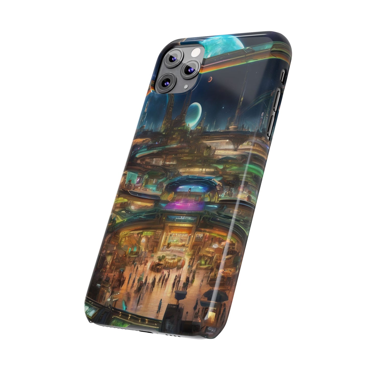 Ultra-Slim Lexan Phone Case for iPhone 16 – Glossy Finish