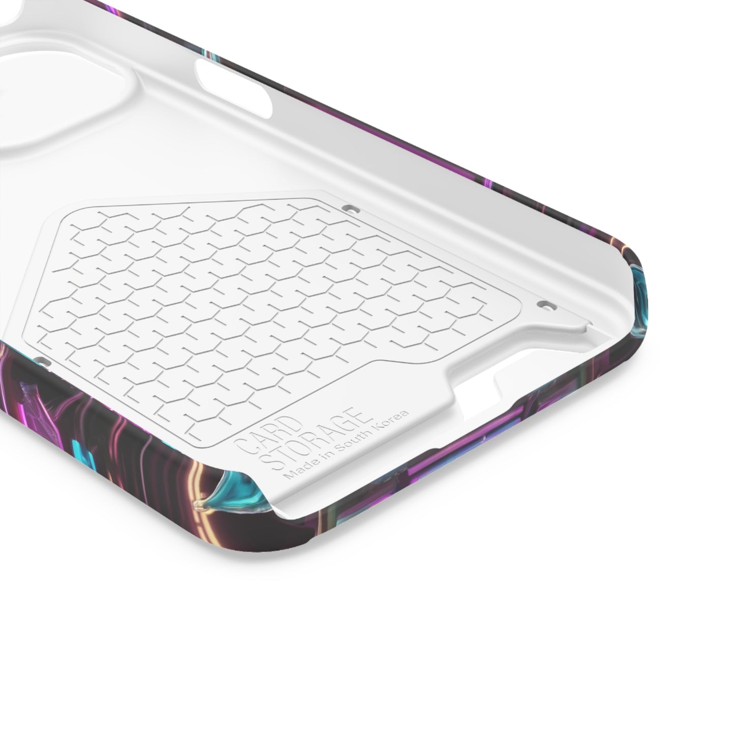 Neon Card Holder Phone Case - MagSafe Compatible