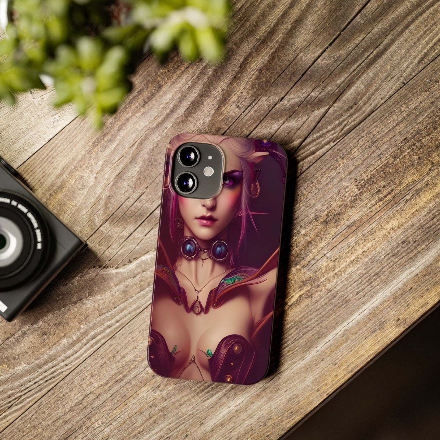 Neon Slim Phone Case for iPhone 16 | Glossy Lexan Finish