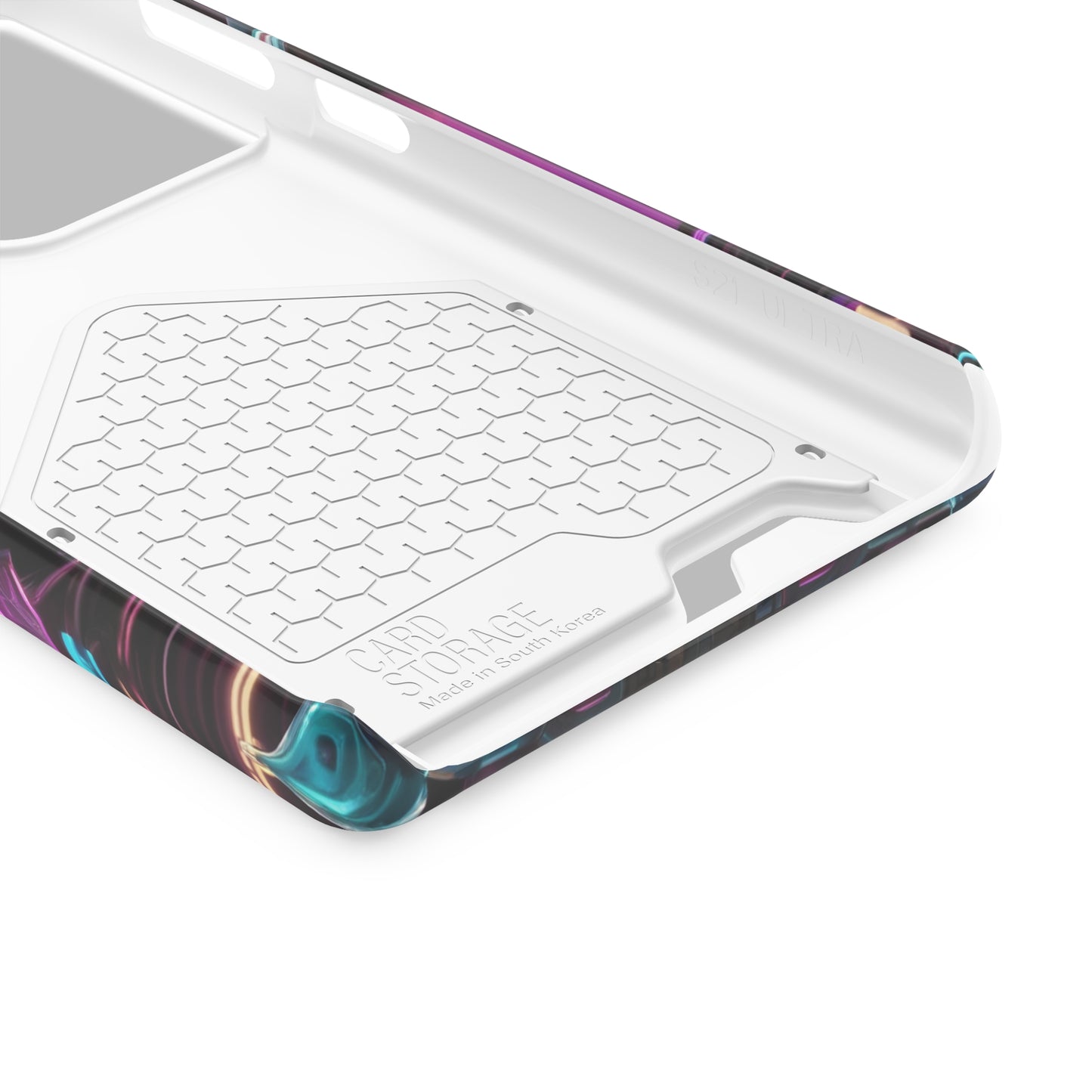 Neon Card Holder Phone Case - MagSafe Compatible