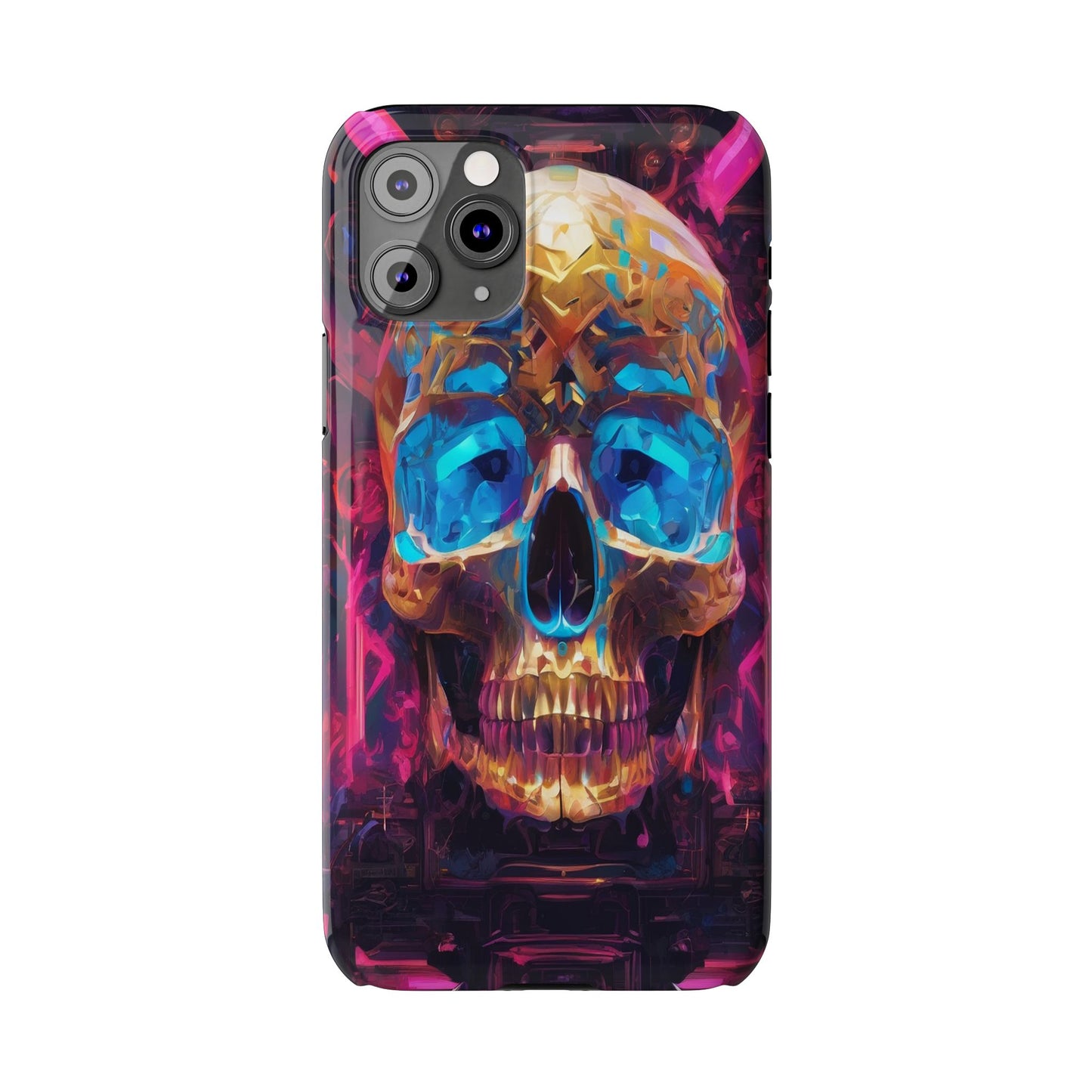 Slim Phone Case for iPhone 16 – Glossy Lexan Shield