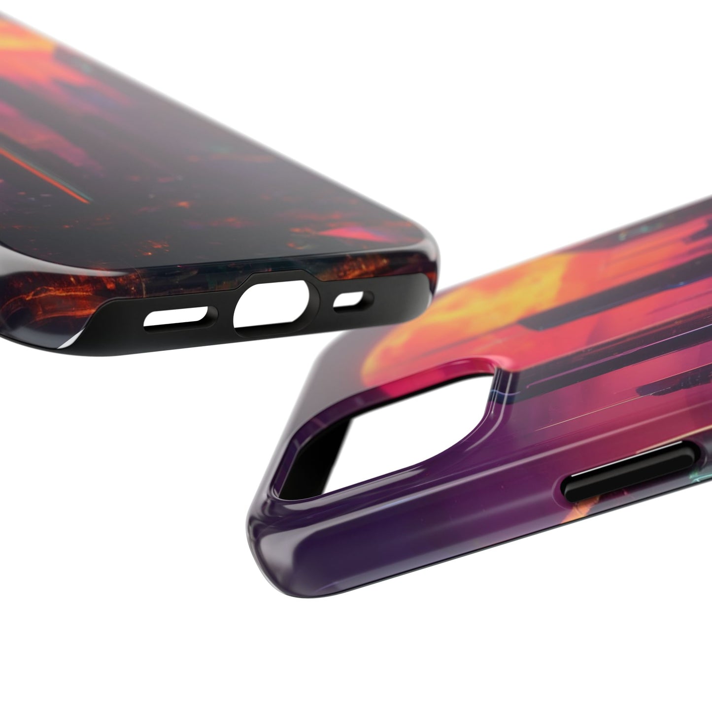 Tough Phone Case: Shockproof 2-Piece TPU/PC Shell
