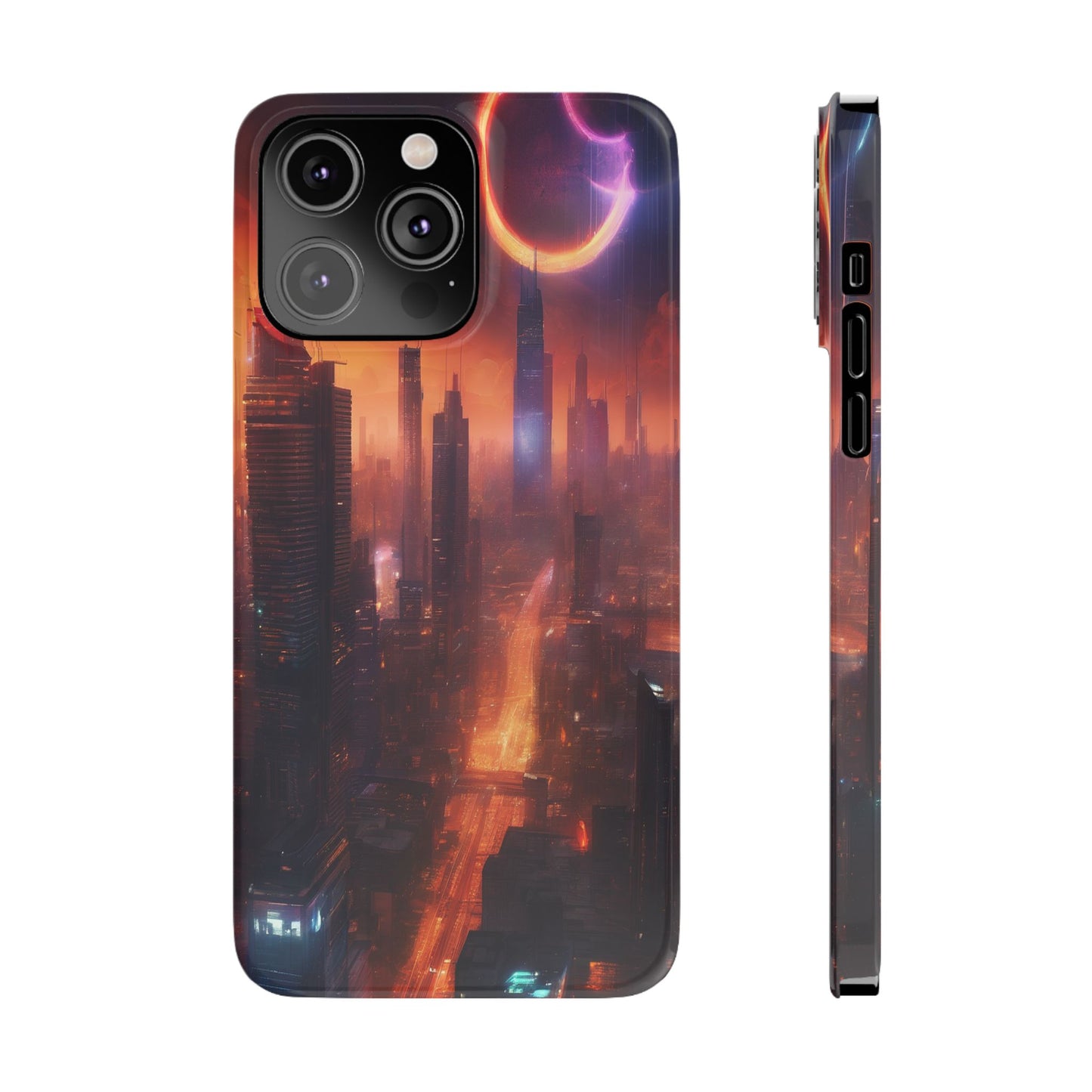 iPhone 16 Phone Case - Slim Lexan, Glossy Finish