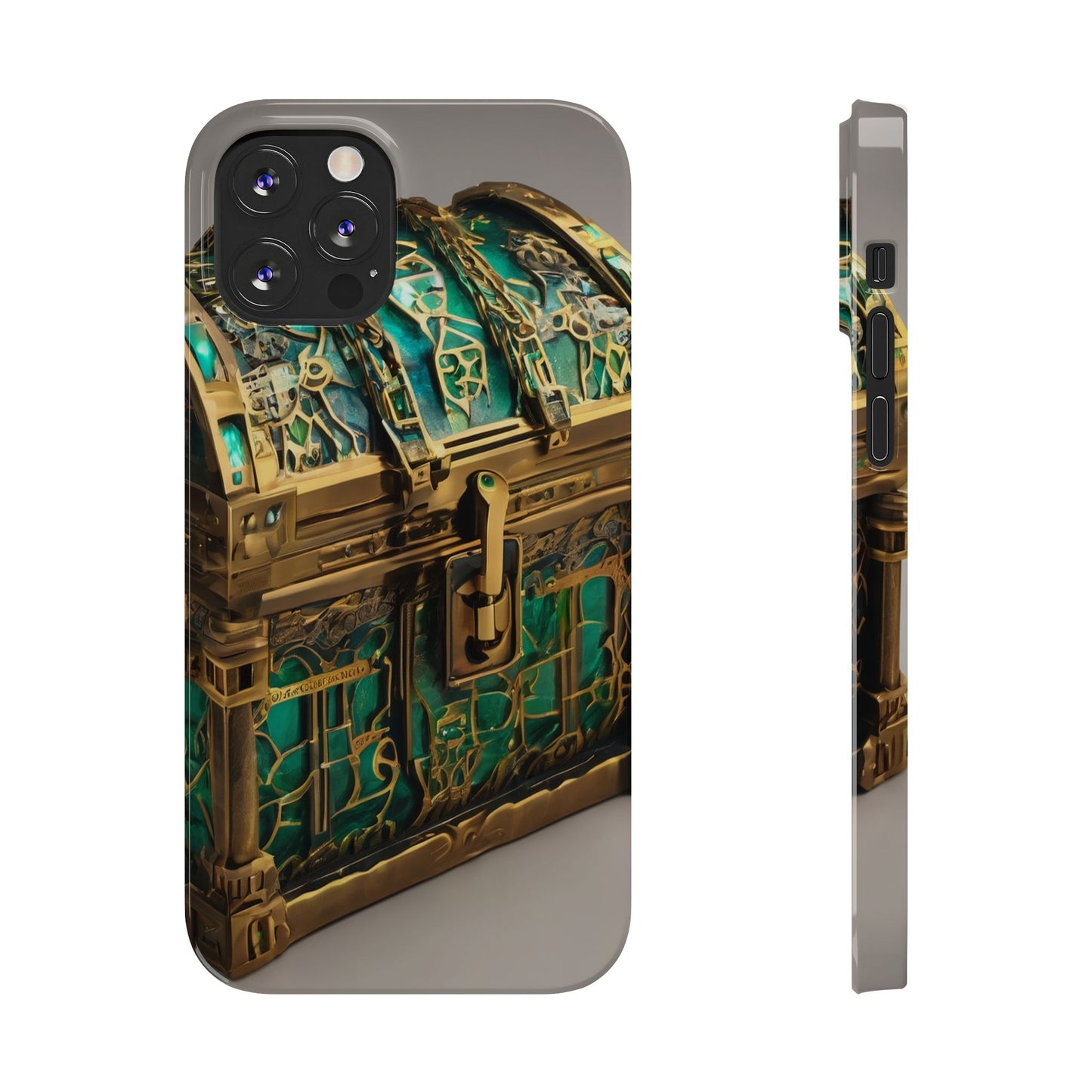 iPhone 16 Slim Phone Case: Glossy Lexan, Ultra-Slim