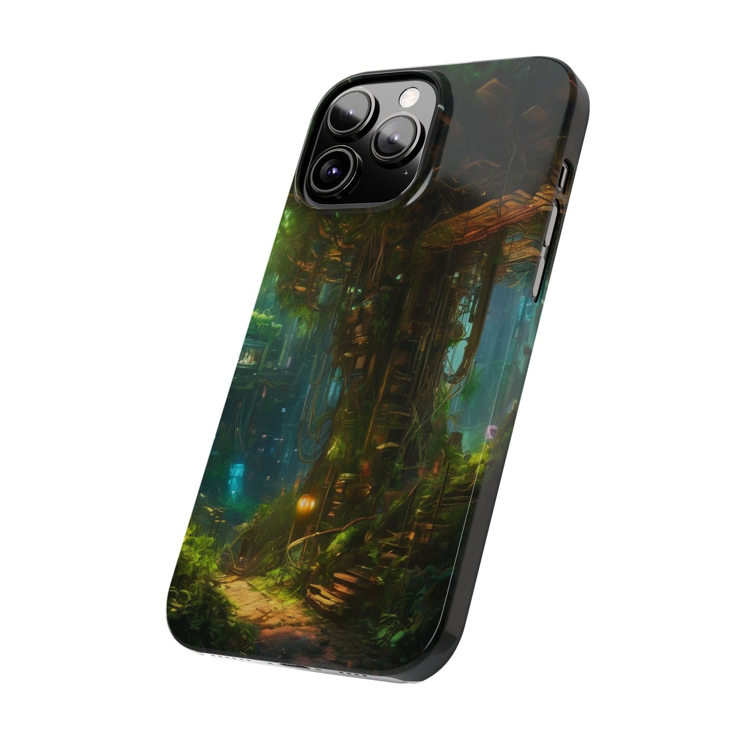Neon Slim Phone Case for iPhone 16 Glossy Lexan