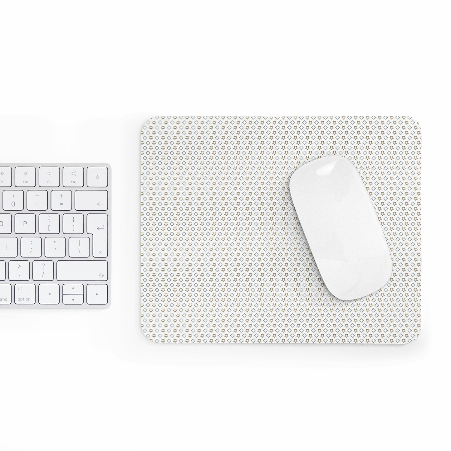 Neon Aesthetic Mouse Pad - Personalized, Non-Slip Neoprene Desk Decor
