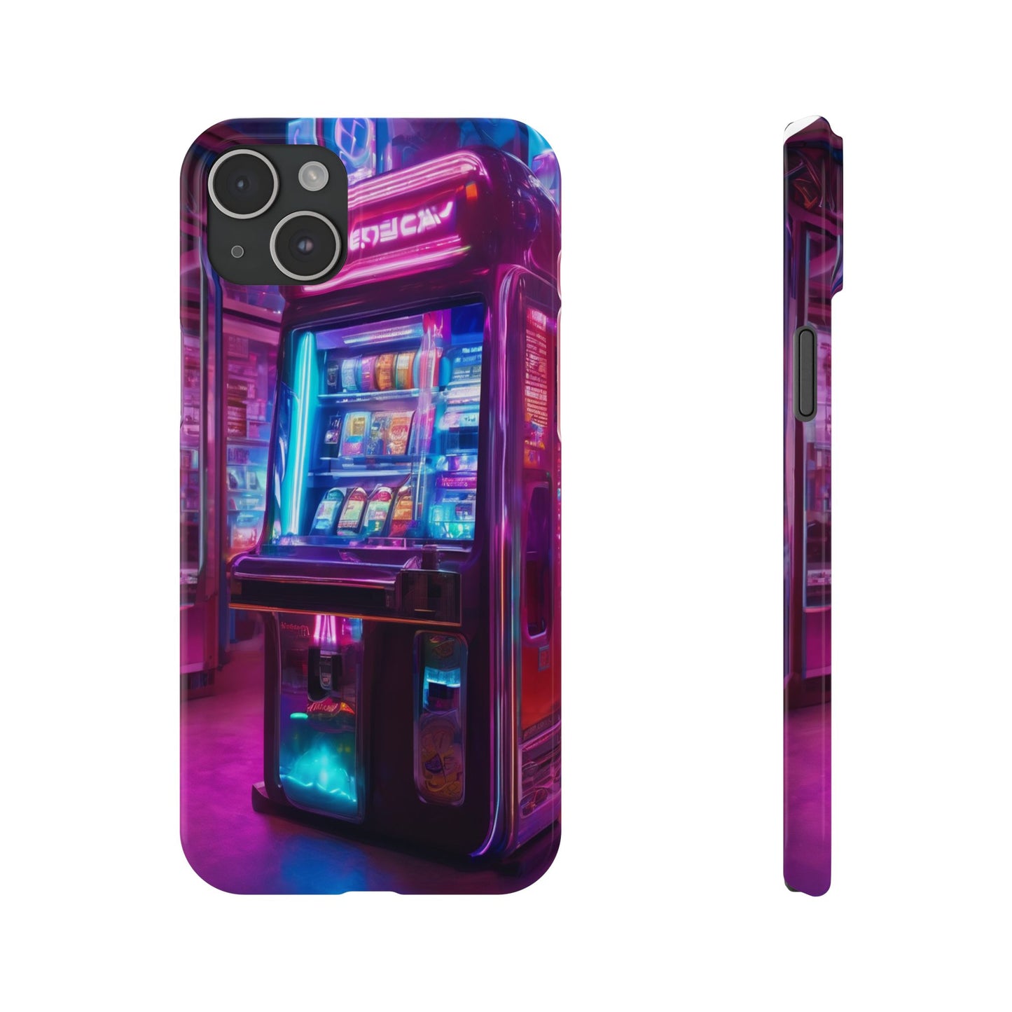 Slim Phone Case for iPhone 16 - Glossy Polycarbonate