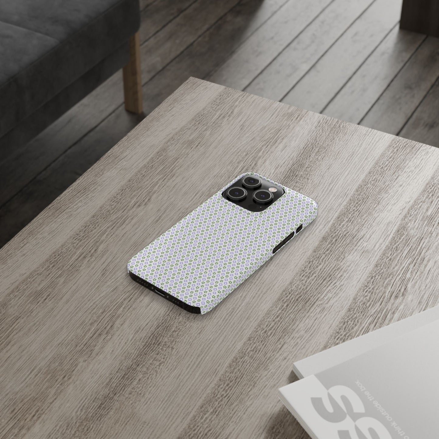 Neon Lexan Slim Phone Case for iPhone 16 Glossy Finish
