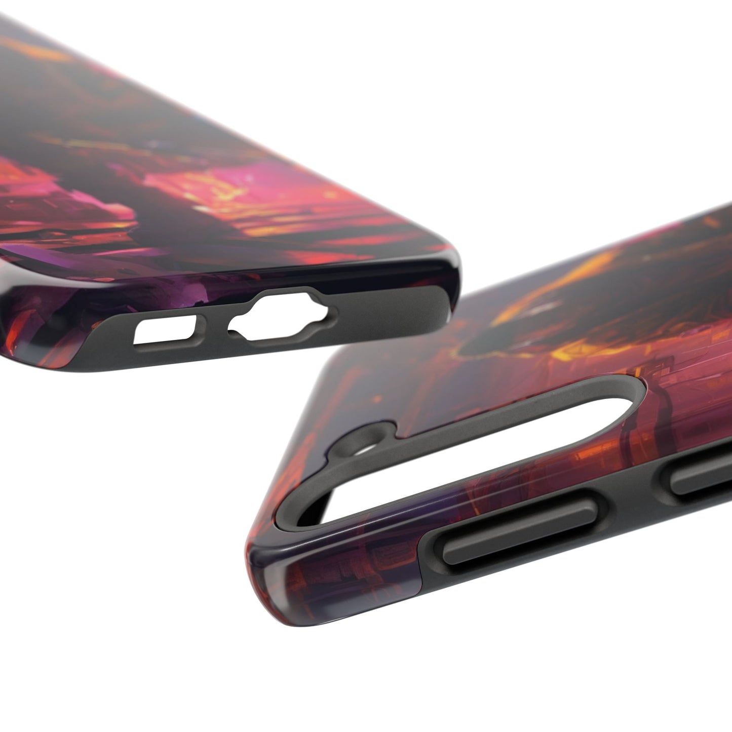 Tough Phone Case - Shockproof TPU & PC Shell for iPhone & Samsung