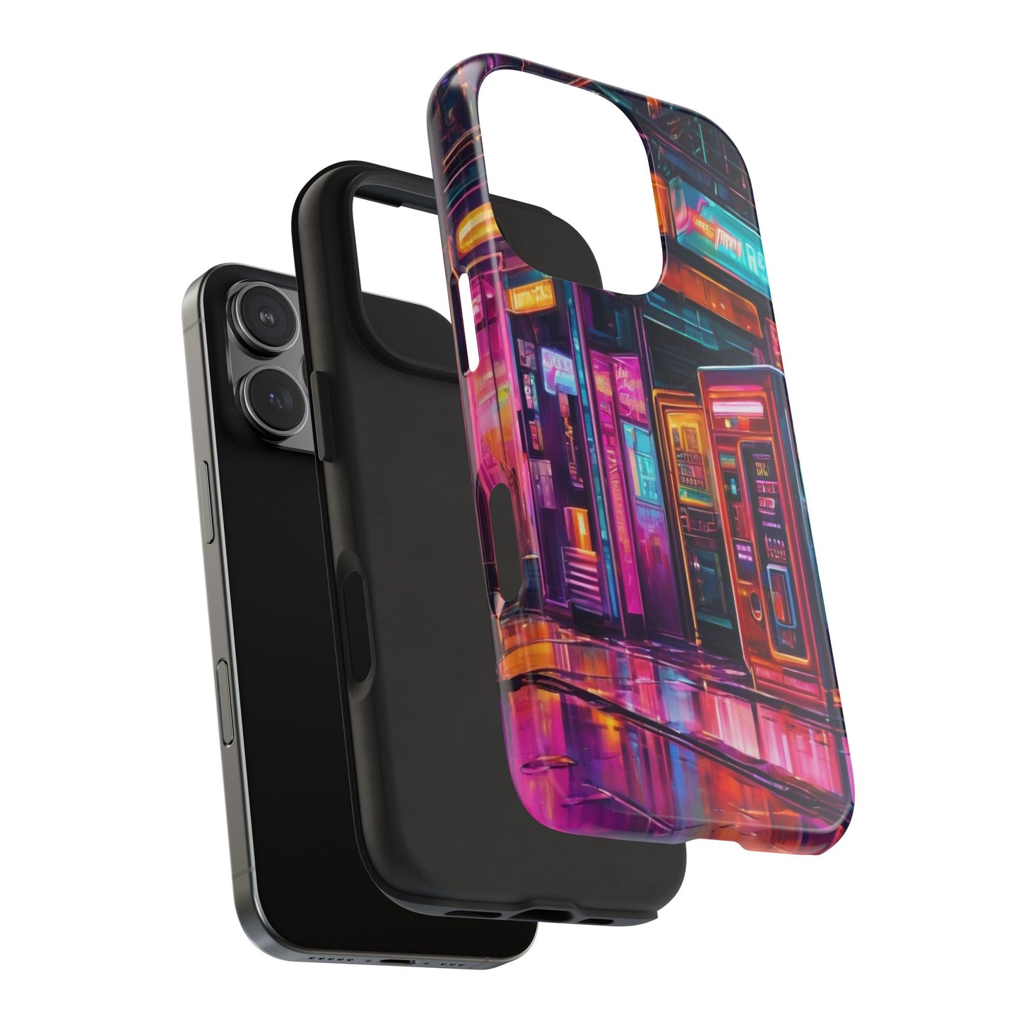 Tough Phone Case - 2-Piece, Impact-Resistant, Glossy Finish