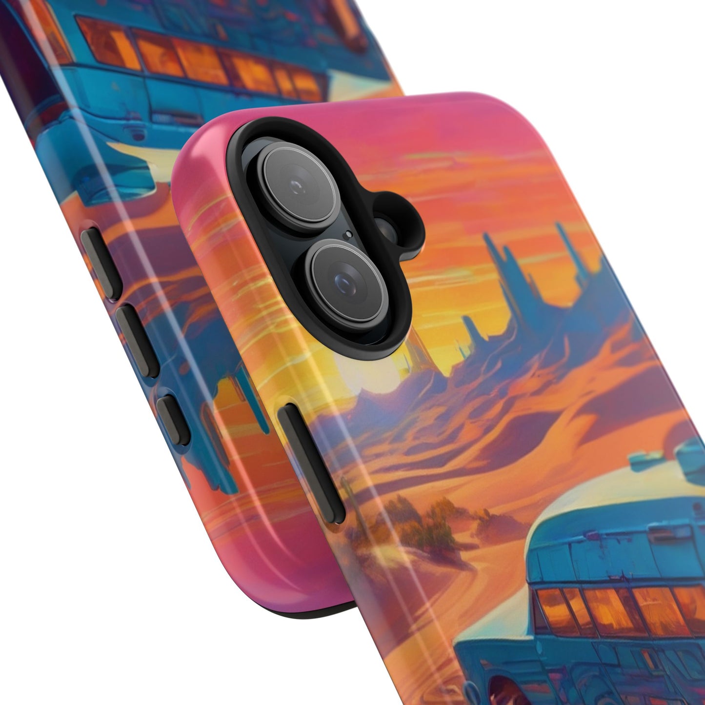Neon Tough Phone Case - 2-Piece Armor for iPhone & Samsung