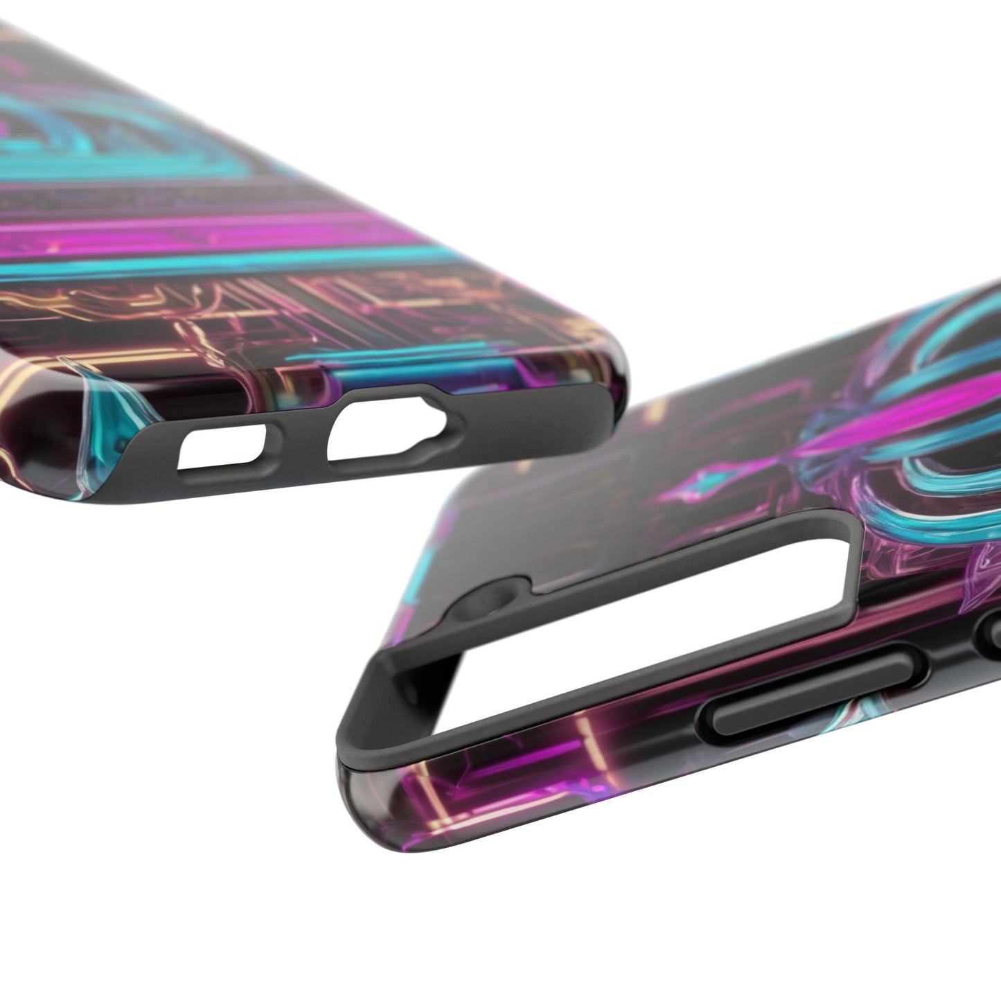 Tough Phone Case - Shockproof TPU & PC Shell, Glossy Finish