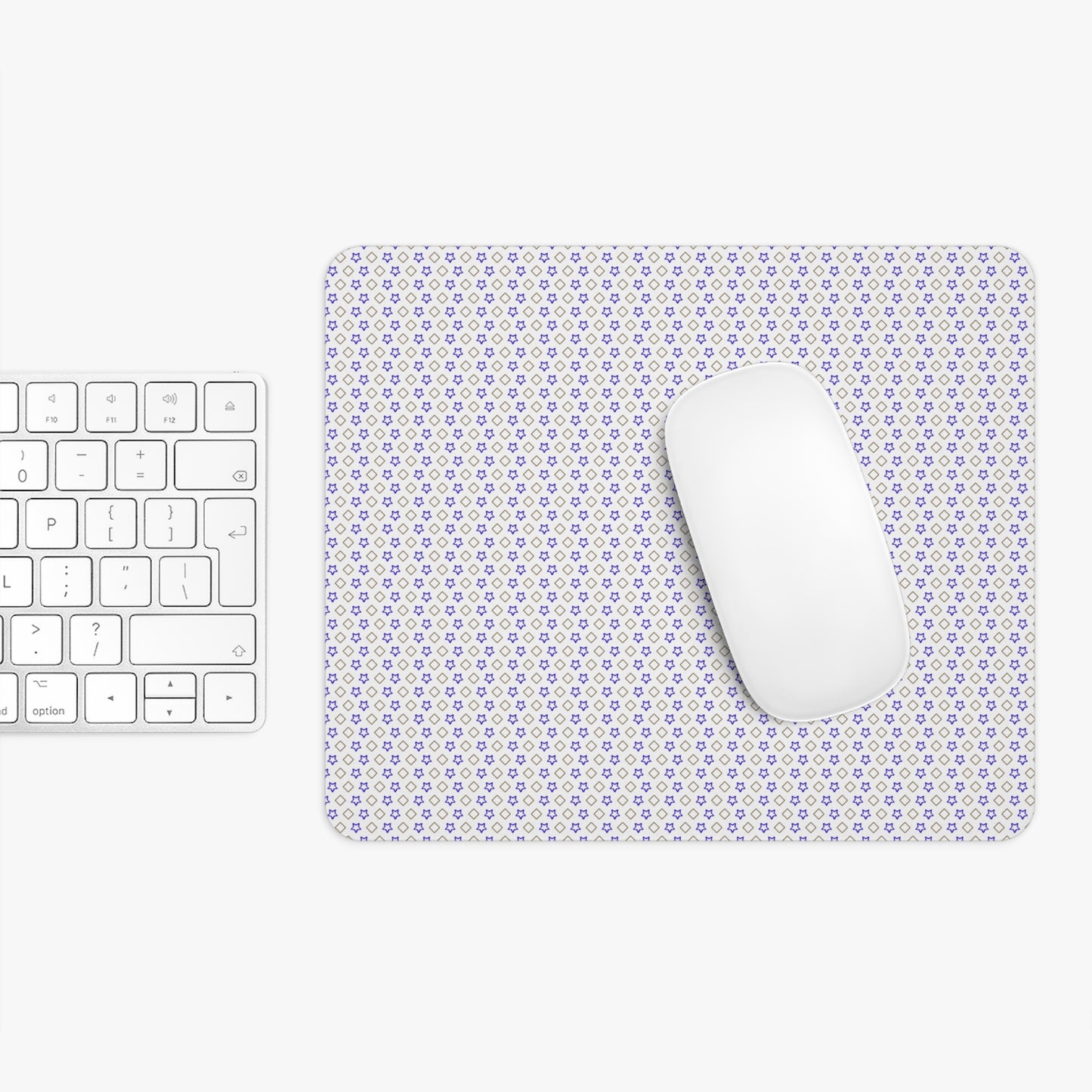 Custom Neoprene Mouse Pad - Round or Rectangular, Non-Slip