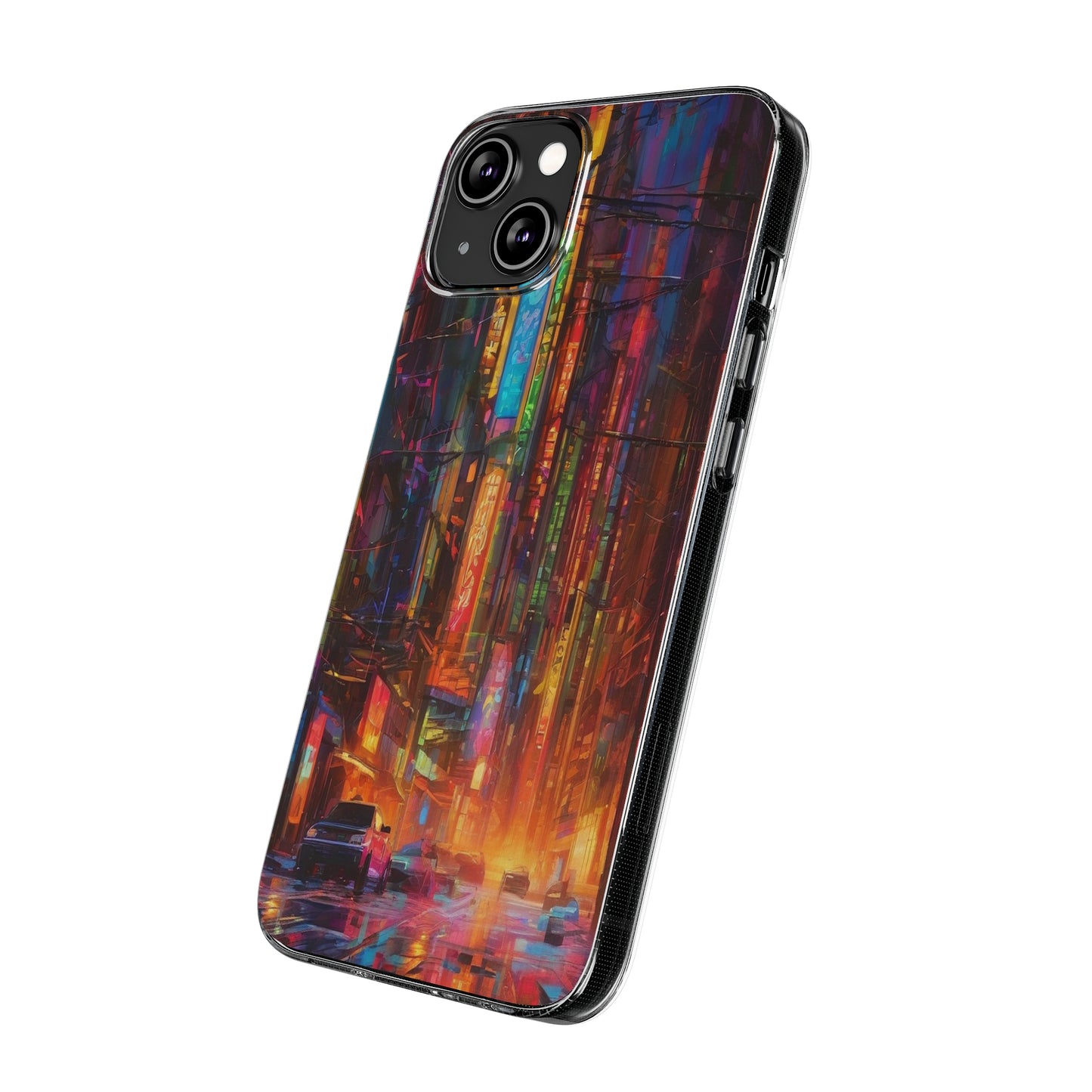 Clear Silicone Phone Case - Slim, Durable, Open-Port Design