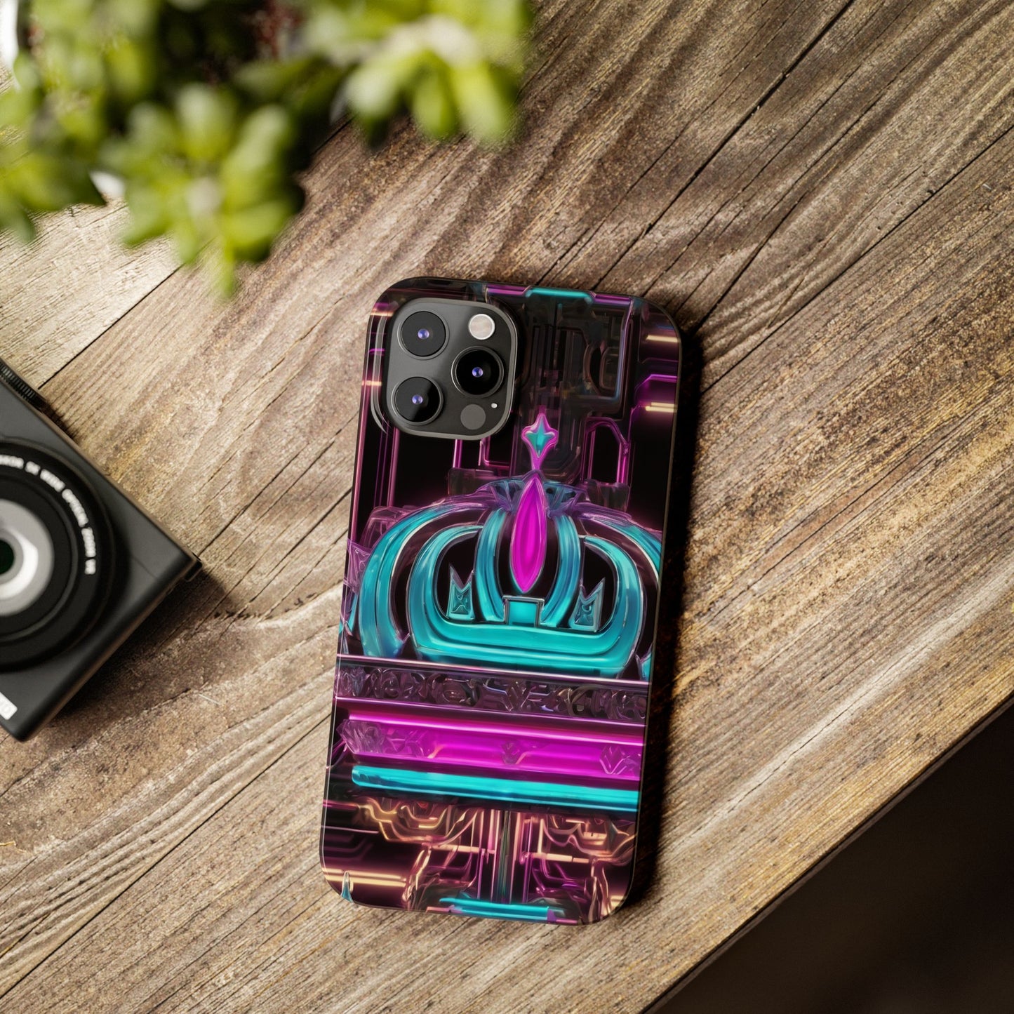 Slim Phone Case for iPhone 16 - Glossy, Lightweight, Impact-Resistant