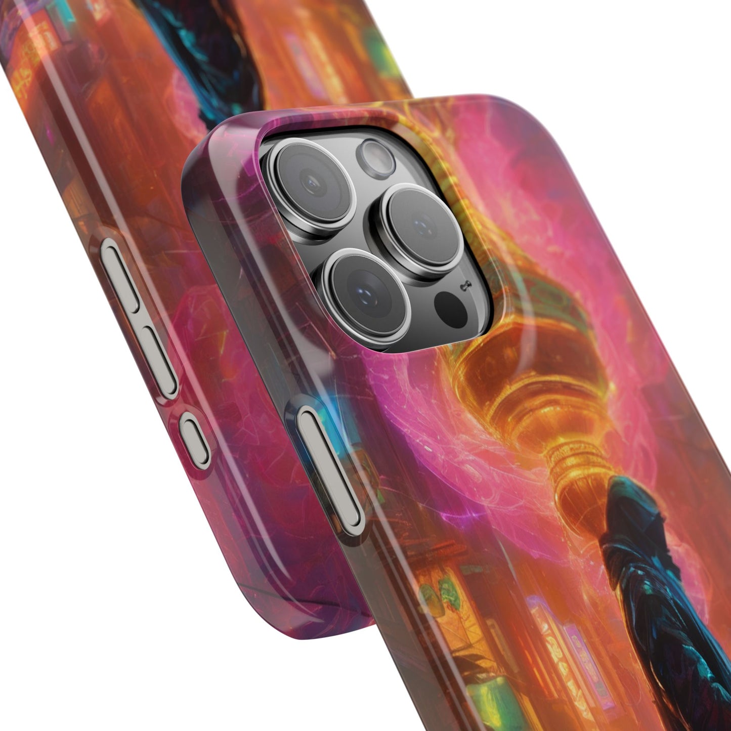 Slim Phone Case for iPhone 16 - Glossy, Durable Lexan Shield