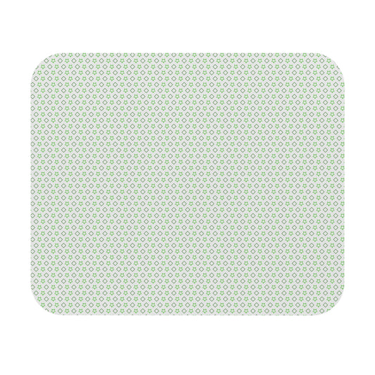 Neon Gaming Mouse Pad - Rectangular, 1/16 in Thick, Rubber Base